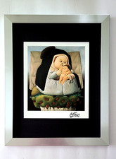 FERNANDO BOTERO | SPLENDIDA STAMPA VINTAGE FIRMATA DALLA COLOMBIA | CORNICE NUOVA $
