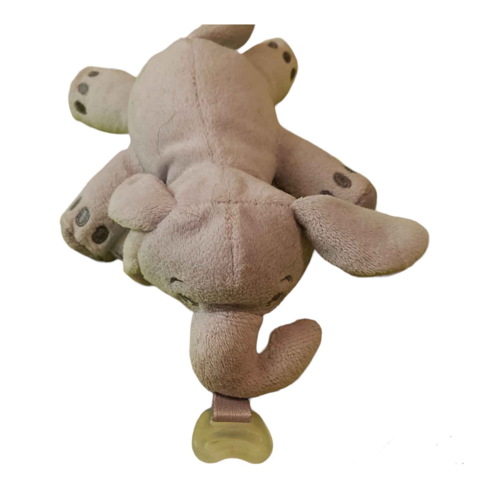 Avent Soothie Snuggle Elephant Pacifier Holder Plush Stuffed Animal 7" Lovey eBay