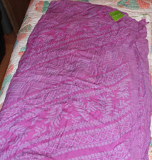 VERA BRADLEY OVERSIZED SCARF-AZTEC LILAC-NWT-58 IN X 43 IN