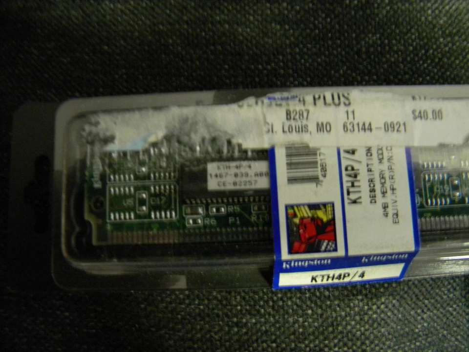 KTH4P/4 - Kingston 4MB Module for HP LaserJet 4Mp 6P 6Mp - Image 3 of 3