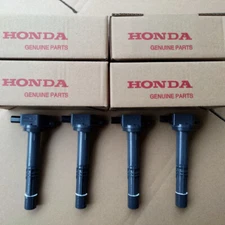GENUINE 4Pcs 30520-PNA-007 UF311 Ignition Coil For 2002-2011 Acura 2.0L 2.4L L4