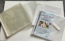 Scrapbook Page Protectors 12x12, Assorted Lot of 25, Universal