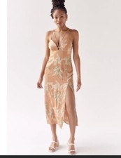 urban outfitters floral midi dress