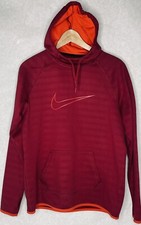 Nike Women s Large Swoosh Pullover Hooded Sweatshirt With thumb hole