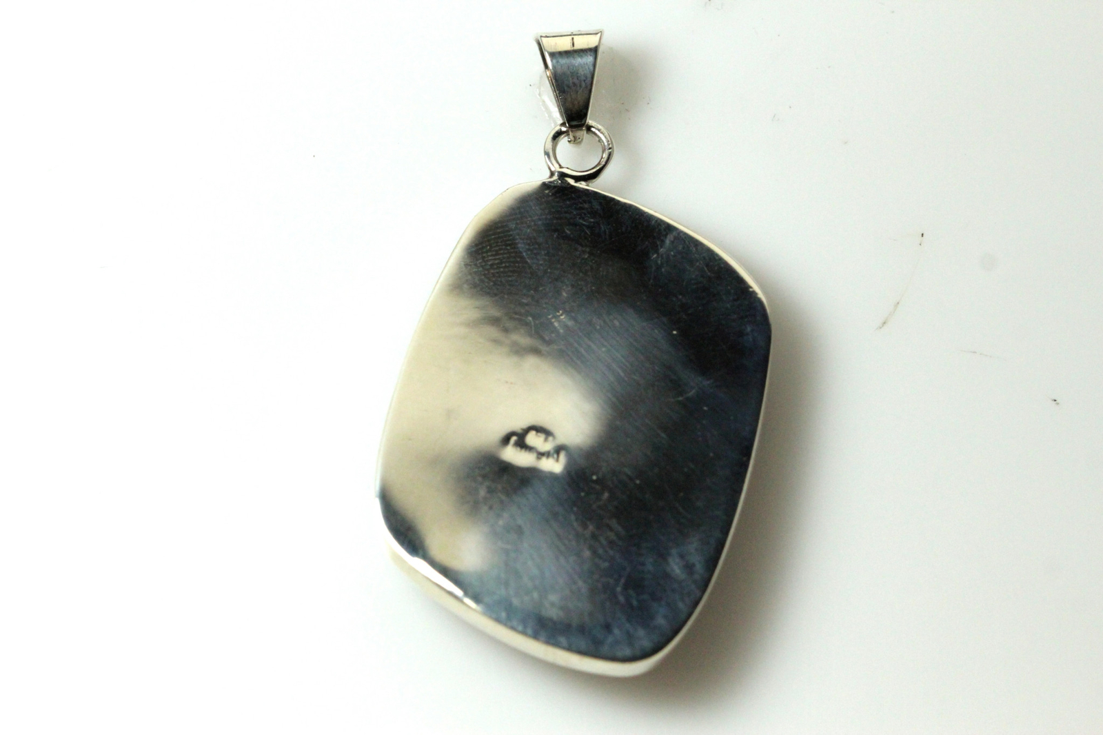 925 Sterling Silver Rectangular Shaped Natural Sh… - image 3