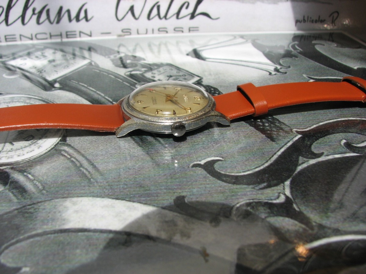 NÁRAMKOVÉ HODINKY zn. DELBANA - 17 JEWELS - INCABLOC SWISS MADE