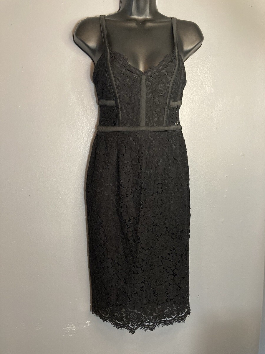 piped lace sheath dress express Express lace piped sleeveless sheath dress 2