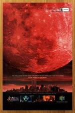 2000 The Legend of Zelda Majora's Mask N64 Print Ad/Poster Official Promo Art