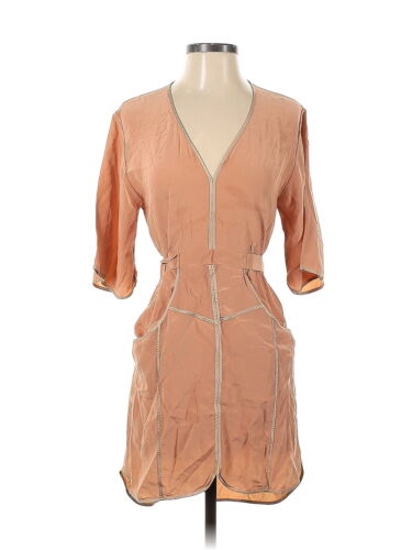 BCBGMAXAZRIA Women Brown Casual Dress XXS - image 1