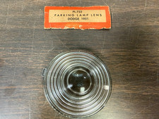 1951 Dodge Car Glass Parking Light Lens Nos 726