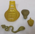 Serpentor V1 Vintage 1986 GI Joe ARAH Air Chariot Vehicle Cobra Parts Lot Snake