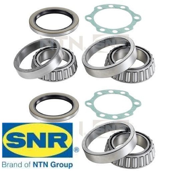 2X Radlagersatz SNR R141.15 2 Radlager Satz Links Rechts Vorderachse Vorne-image