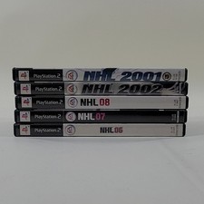 Lot of 5 Sony PlayStation 2 PS2 NHL Games