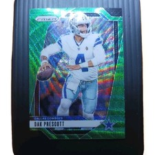 Dak Prescott #73 Green Wave 2024 Panini Prizm Dallas Cowboys