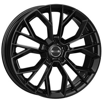 ALUFELGE MAK STILO FUR MASERATI LEVANTE 8.5X19 5X114,3 GLOSS BLACK 567