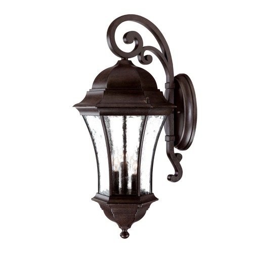 Acclaim Lighting 3622 Black Waverly 3-Light 26.75"H Outdoor Wall Sconce - 第 1/1 張圖片