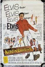 ELVIS PRESLEY - 1964 KISSIN COUSINS one sheet MOVIE POSTER