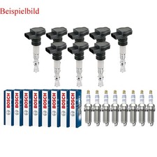 8x METZGER Z�ndspule+BOSCH Z�ndkerze f�r BMW 6 Gran Coupe F06 650i xDrive M 6