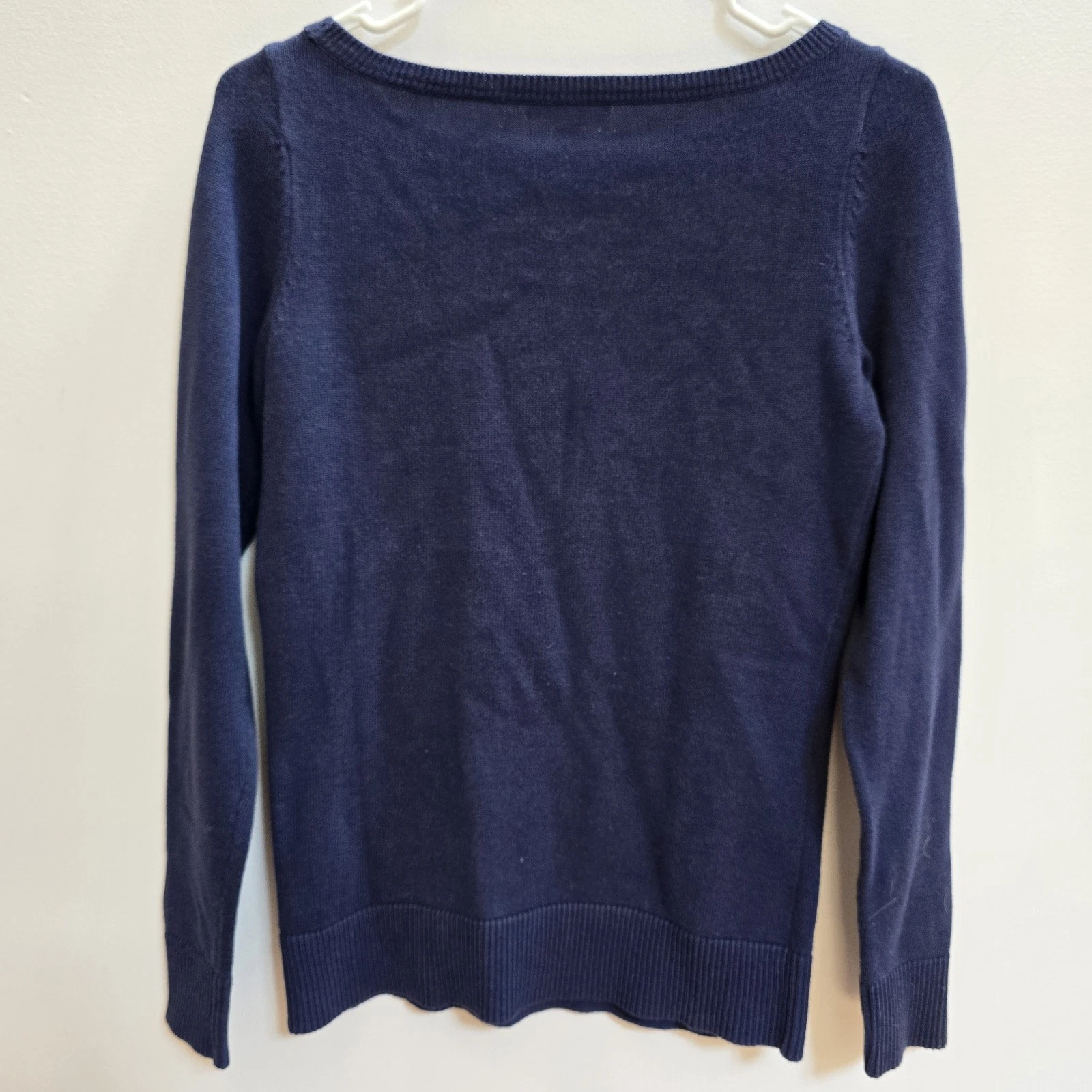 Lilly Pulitzer Tispy Marielle Lightweight Sweater Size Small Navy - product detail image 6