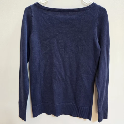 Lilly Pulitzer Tispy Marielle Lightweight Sweater Size Small Navy image 6