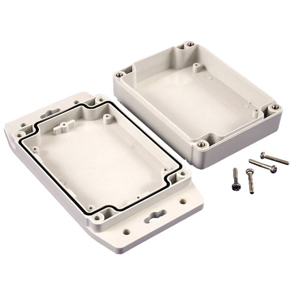 Hammond IP67 Watertight Enclosure with Flanged Lid (159 x 91 x 37mm)