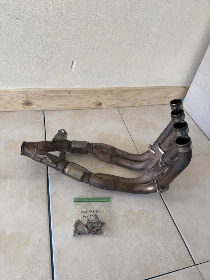 Tubos de cabezal de escape Honda CBR600rr 2003-2004 Foto 2 de 4