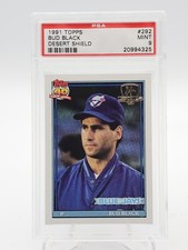 BUD BLACK 1991 TOPPS DESERT SHIELD #292 PSA 9 Q7113