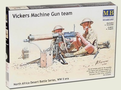 Vickers Machine Gun Team / 1:35 - Masterbox 3597