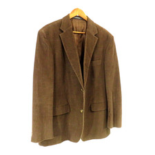 Dockers Cotton Corduroy Blazer Mens-44 Regular Brown NEW