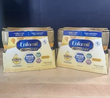 2- 6 Packs Enfamil NeuroPro Ready to Feed Infant Formula Bottles DHA  Exp. 12/25