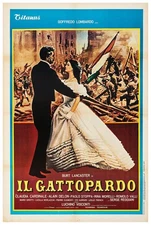 Il gattopardo 1963 - Burt Lancaster - Italy - Classic Movie Poster