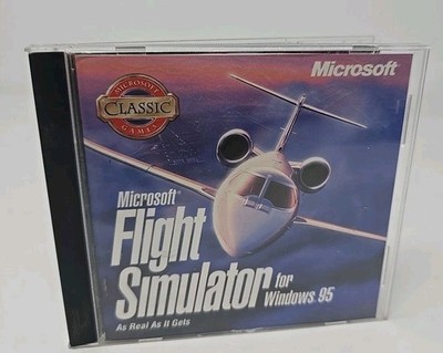 Microsoft Flight Simulator for Windows 95 PC Game