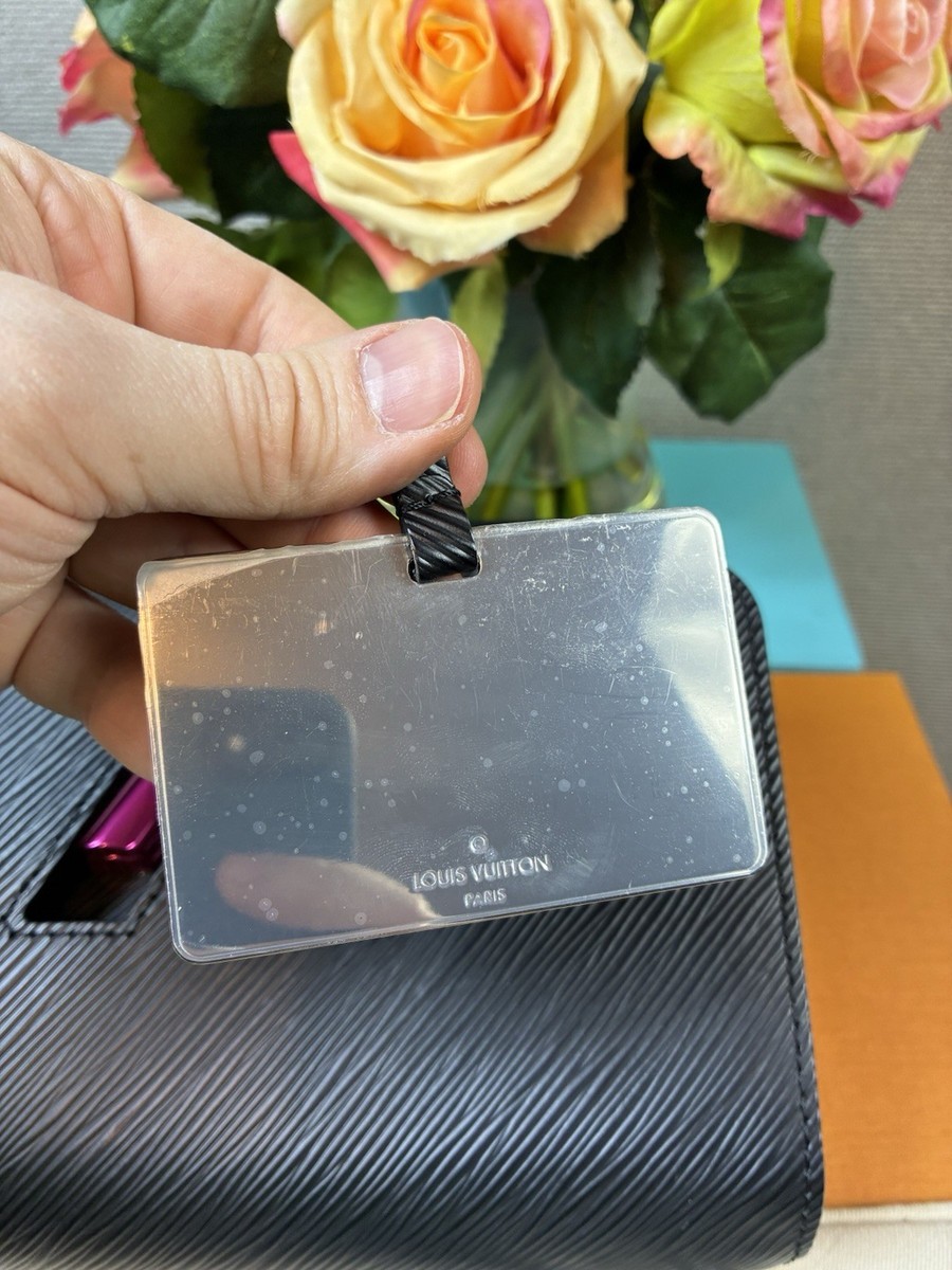 Louis Vuitton LV Black Epi Leather MM Twist Limited Edition