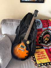 Signed New Found Glory Epiphone Les Paul Junior 6String Sunburst Electric Guitar