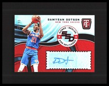 2017-18 Damyean Dotson Rookie Auto Totally Certified /99 #SSD-DO NY Knicks