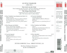 MAHLER: DAS LIED VON DER EEDE NEW CD
