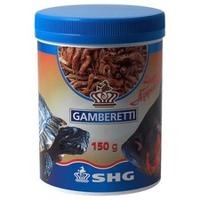 Mangime Liofilizzato SHG Gamberetti 150 gr per Tartarughe Acquatiche Adulte