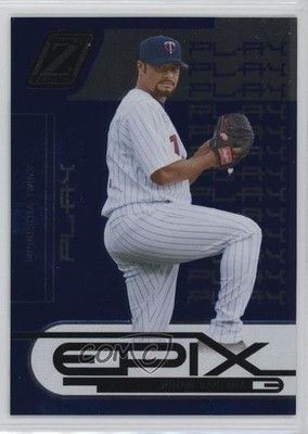 2005 Donruss Zenith Epix Blue Play 204/500 Johan Santana #E-3 14tz