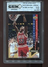 Michael Jordan 1993-94 Upper Deck #AN15 All-NBA 1st Team Bulls GEM MINT 10