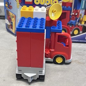 Lego Duplo Marvel 10608 Spiderman Spider Truck Adventure Green Goblin Incomplete