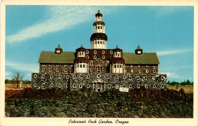 Petersen's Rock Garden, Oregon, Anderson Sundry Co., Portland, Redmond. Postcard