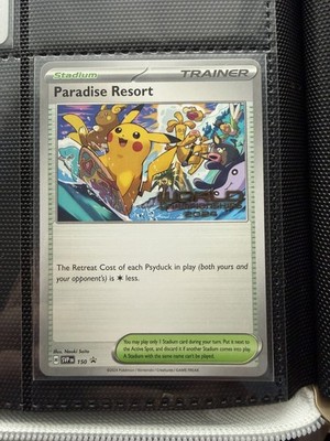 Paradise Resort (World Championships 2024) 150 S&V Promo NM Pokemon Single Card