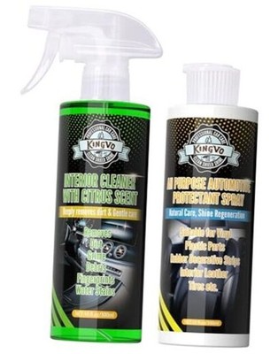Kingvo Car Leather Cleaner & Interior Cleaner - Interior Conditioner
