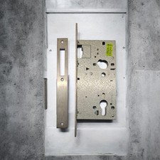 CISA Euro Profile Lock Case 52780-60-0-20 Chrome – Cabinet / Panic Doors