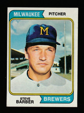 1974 Topps Steve Barber #631 Brewers