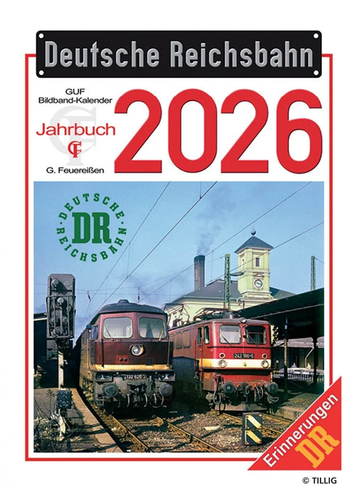 TILLIG MODELLBAHNEN GMBH Tillig 09569 DR-Kalender 2026