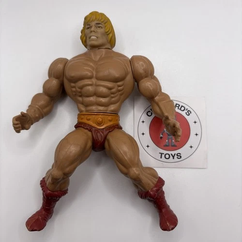 Vintage He-Man Masters Of The Universe 1981 Action Figure Soft Head Mexico