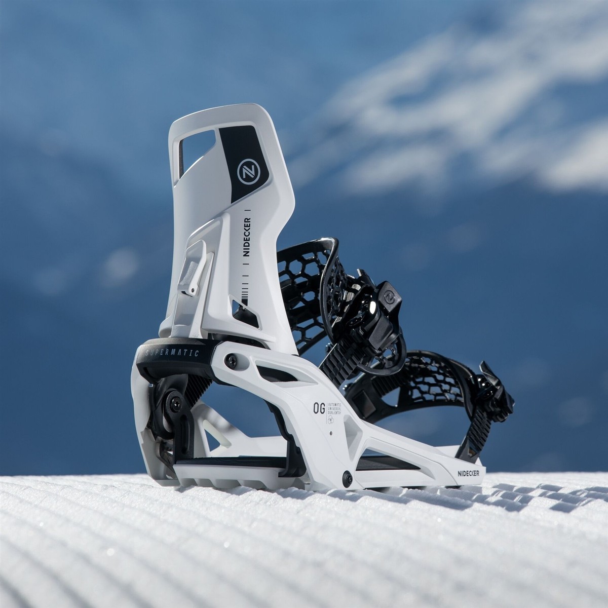 Nidecker OG Supermatic Snowboard Bindings Large (Mens 8.5-10.5