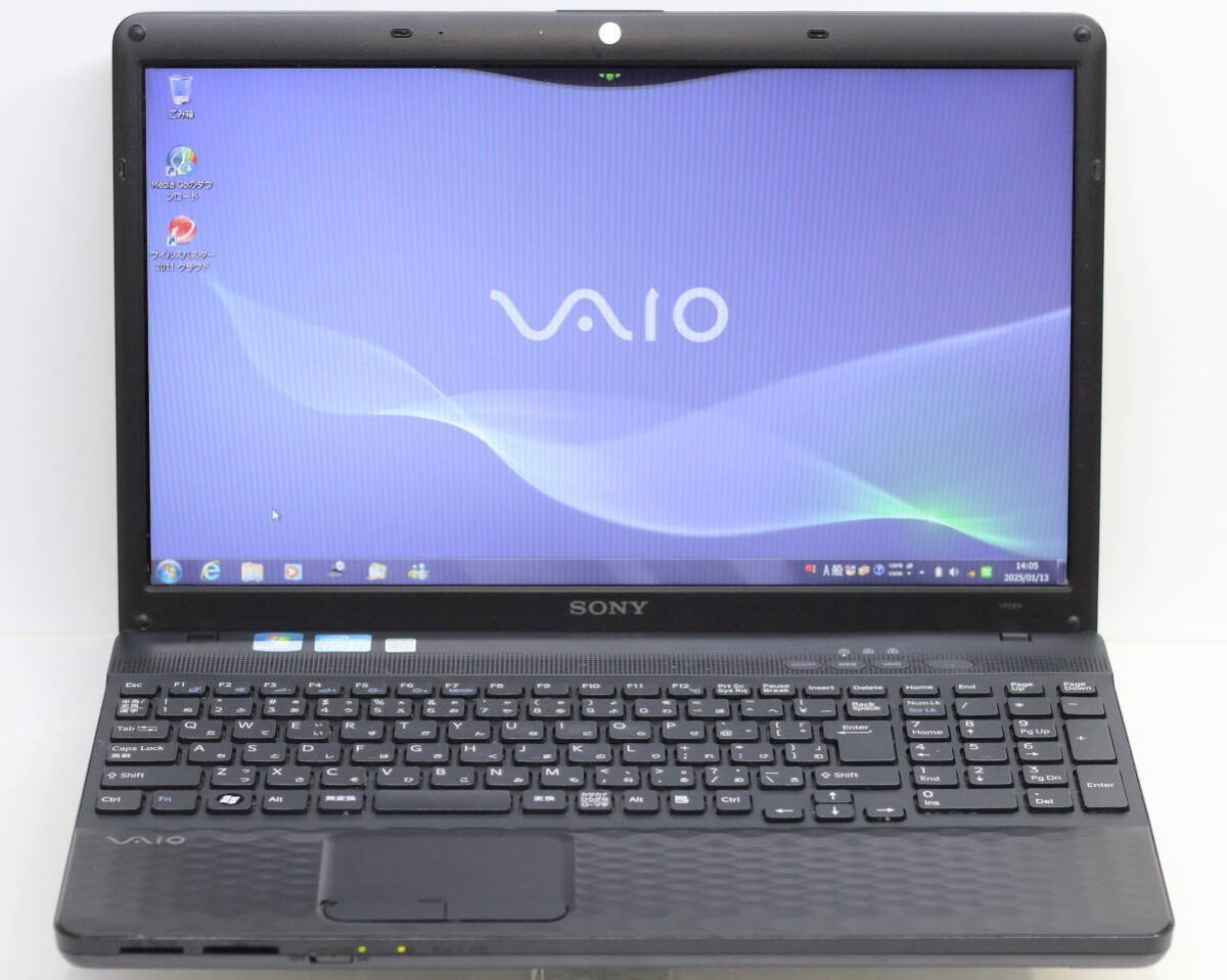 最新Win10 SONY VAIO Eシリーズ VPCEB2AFJ Core i3-M330 メモリ4GB 