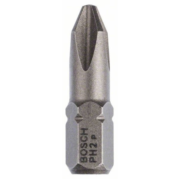 10Er Multipack Bosch Accessories 2607001512 Kreuzschlitz-Bit Ph 2 Extra Hart C-image